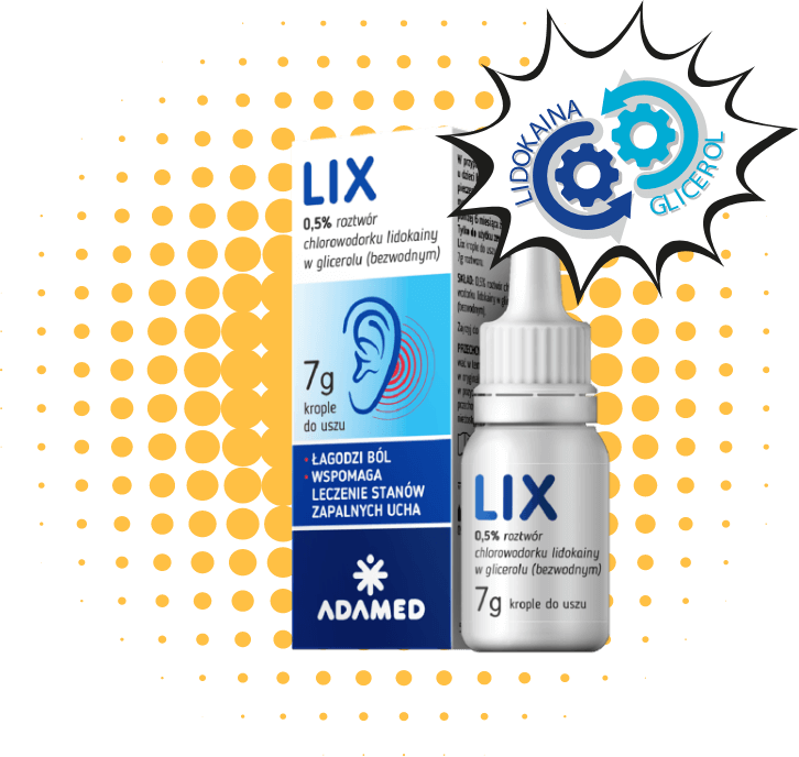 Krople do uszu Lix